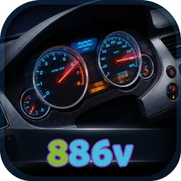 886v